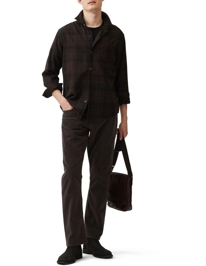 Barters Relaxed Jean Long Leg in Fossil