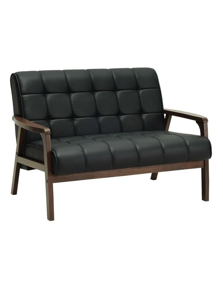 Tucson 2 Seater Sofa in Black