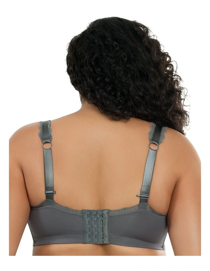 Dalis Wireless Modal Bralette in Charcoal