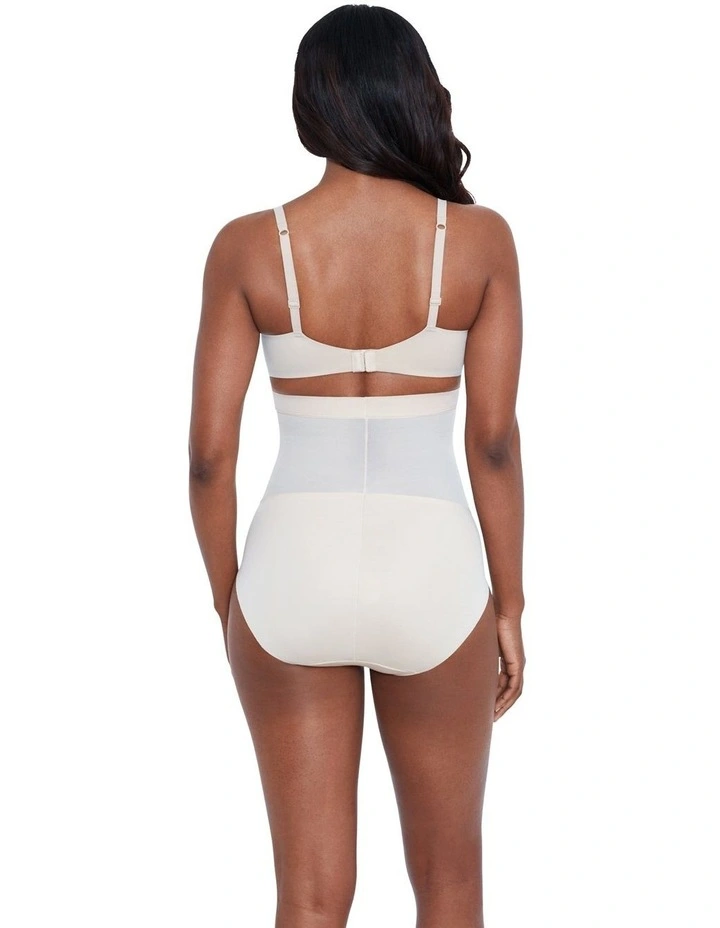 Core Contour Ultra High Waist Shaping Brief in Beige