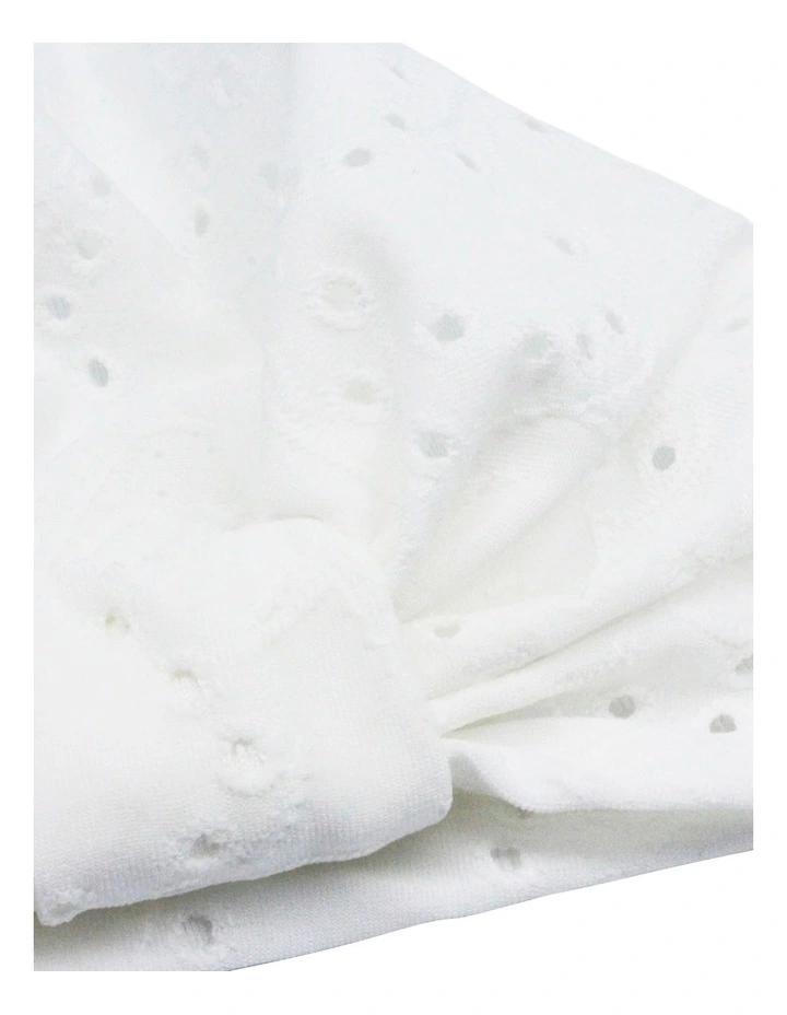 Bow Turban in White