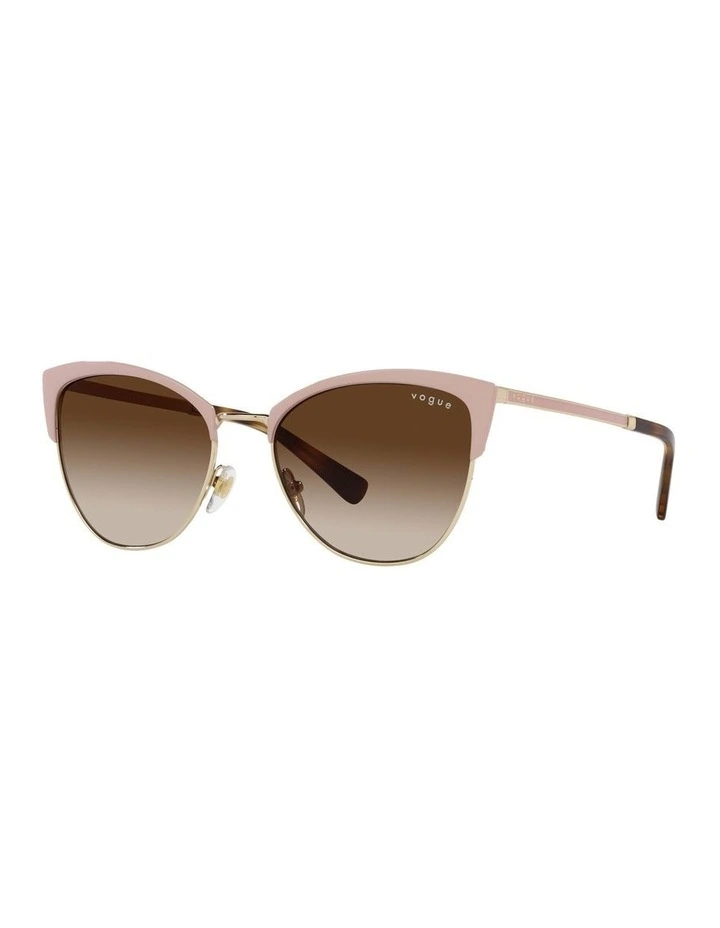 0VO4251S Sunglasses in Top Beige/Pale Gold