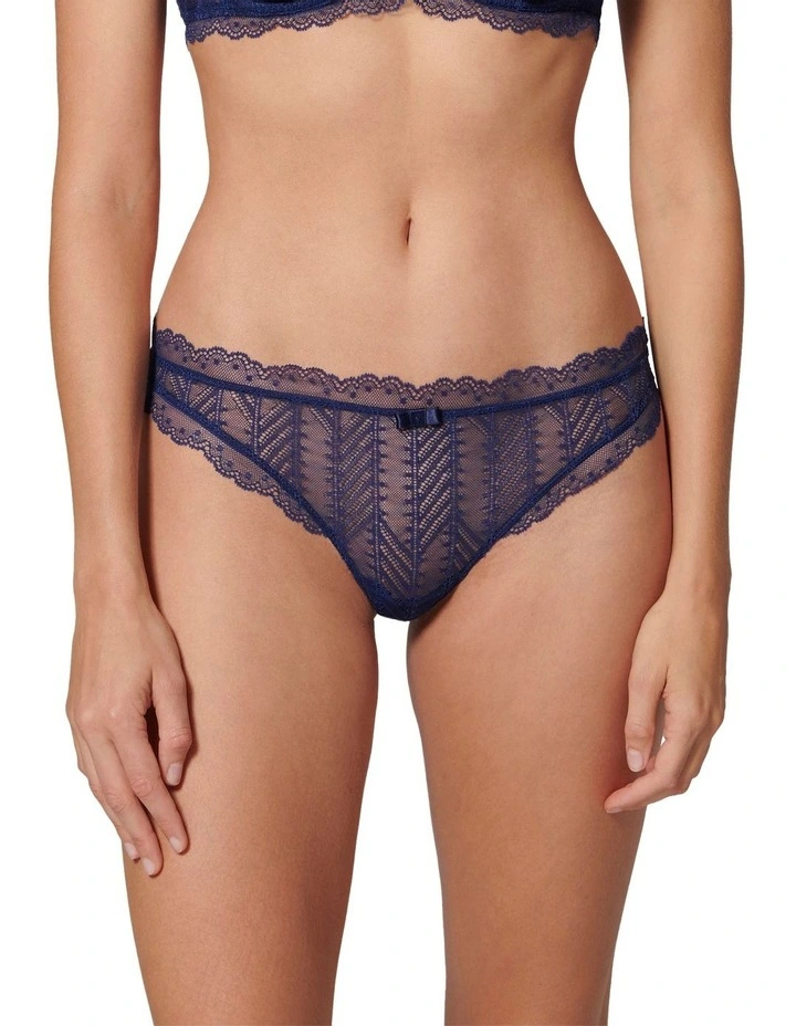 Canopee Progressive Bikini Brief in Blue