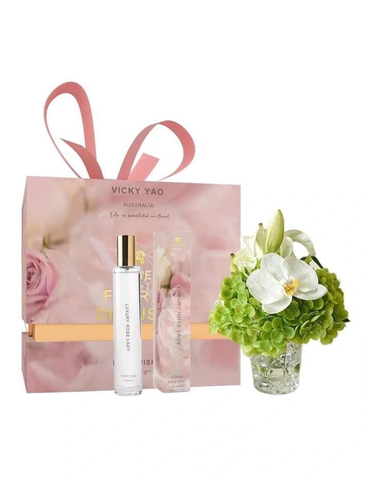 Fresh Green Hydrangea & White Ginger Fragrance Gift Box 50ml
