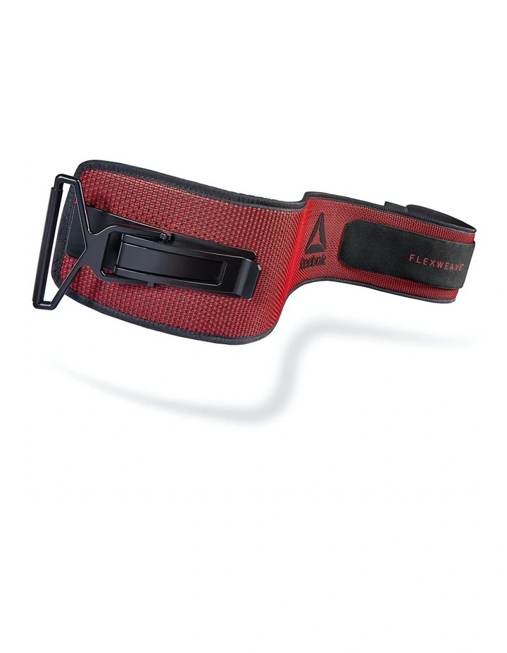 Flexweave Large Power Lifting Belt in Red