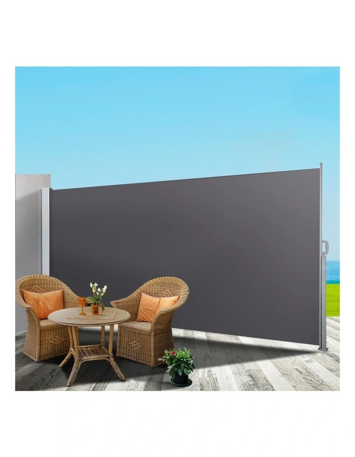 Outdoor Sun Shade Blinds in Grey