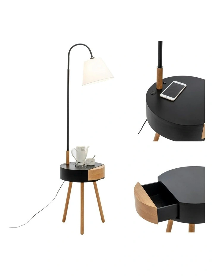 Florence Tripod Lamp in Off White
