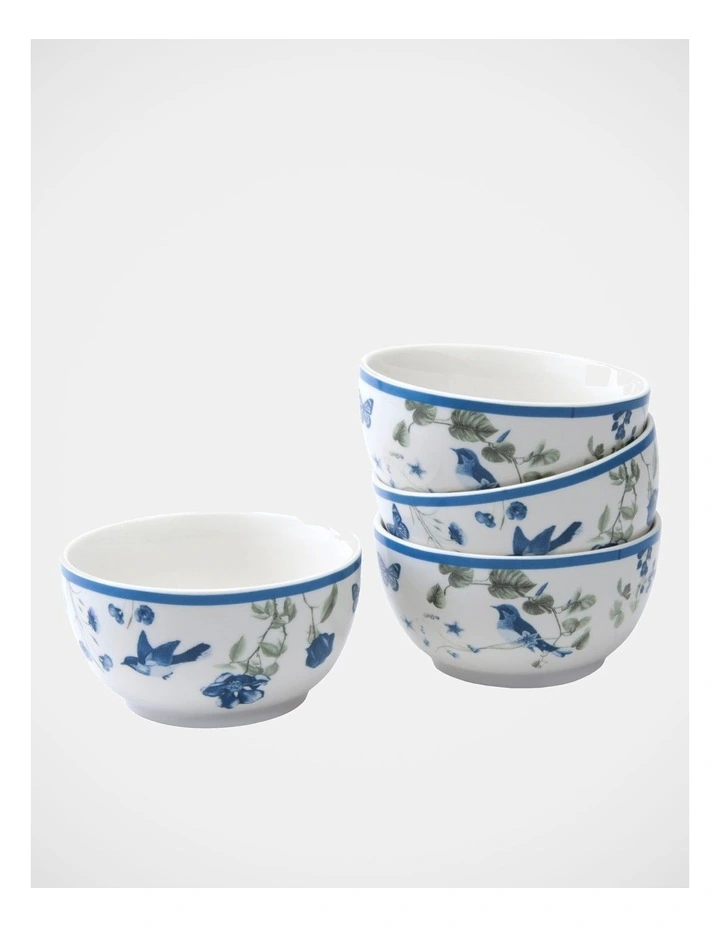 Somerton Garden Small Prep Bowls Set of 4 in Blue