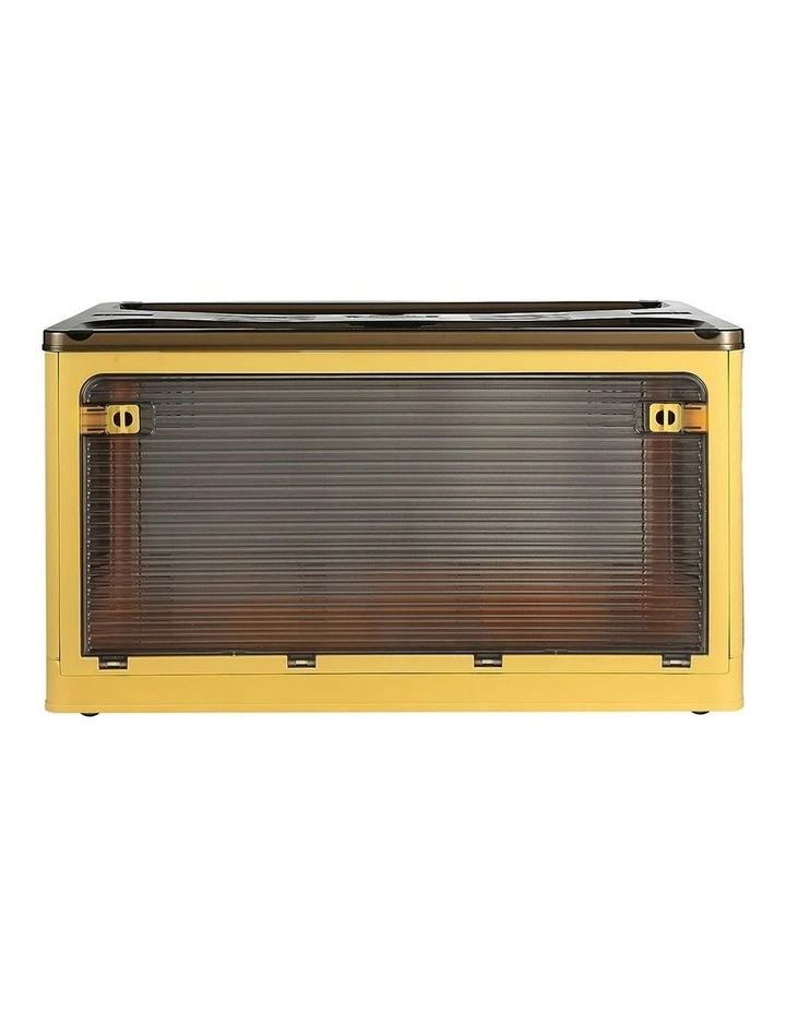 5 Sides Open Storage Container Large 115L in Yellow