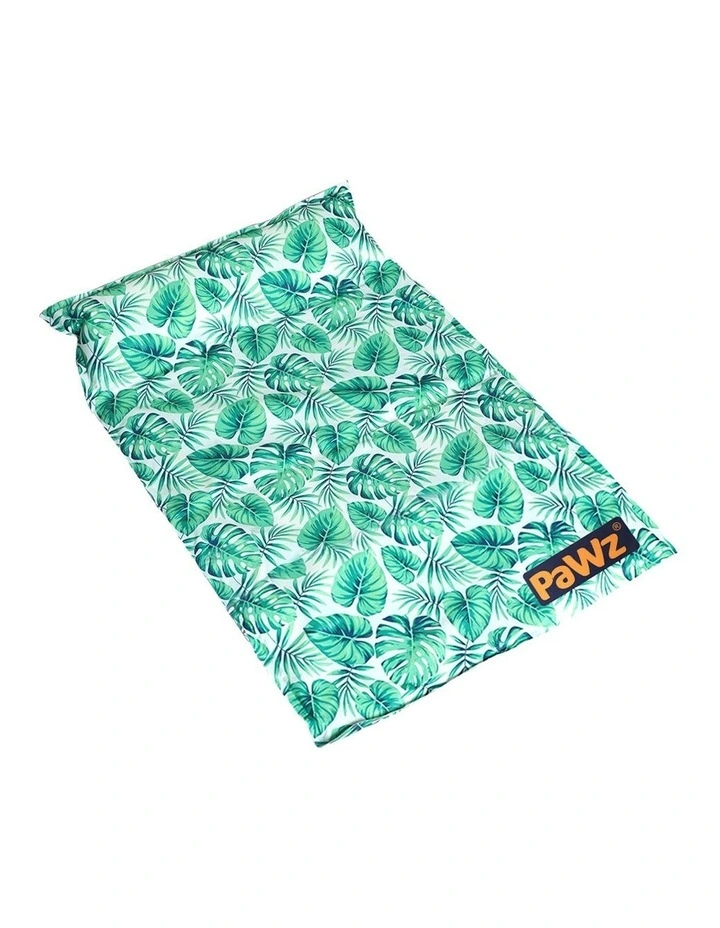 Pet Cooling Gel Non-Toxic Bed Pillow Sofa S in Green