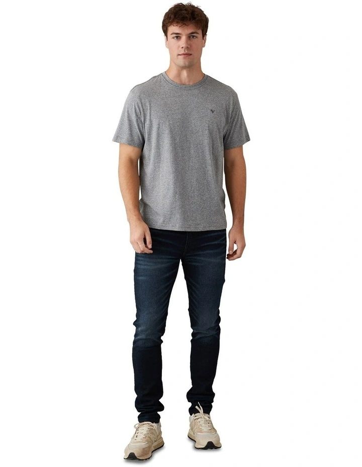 AirFlex Ultrasoft Athletic Skinny Jean in Blue/Black