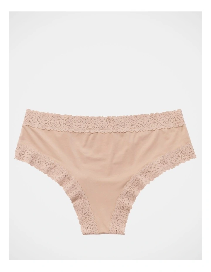 Sunnie Blossom Lace Cheeky Underwear in Sands