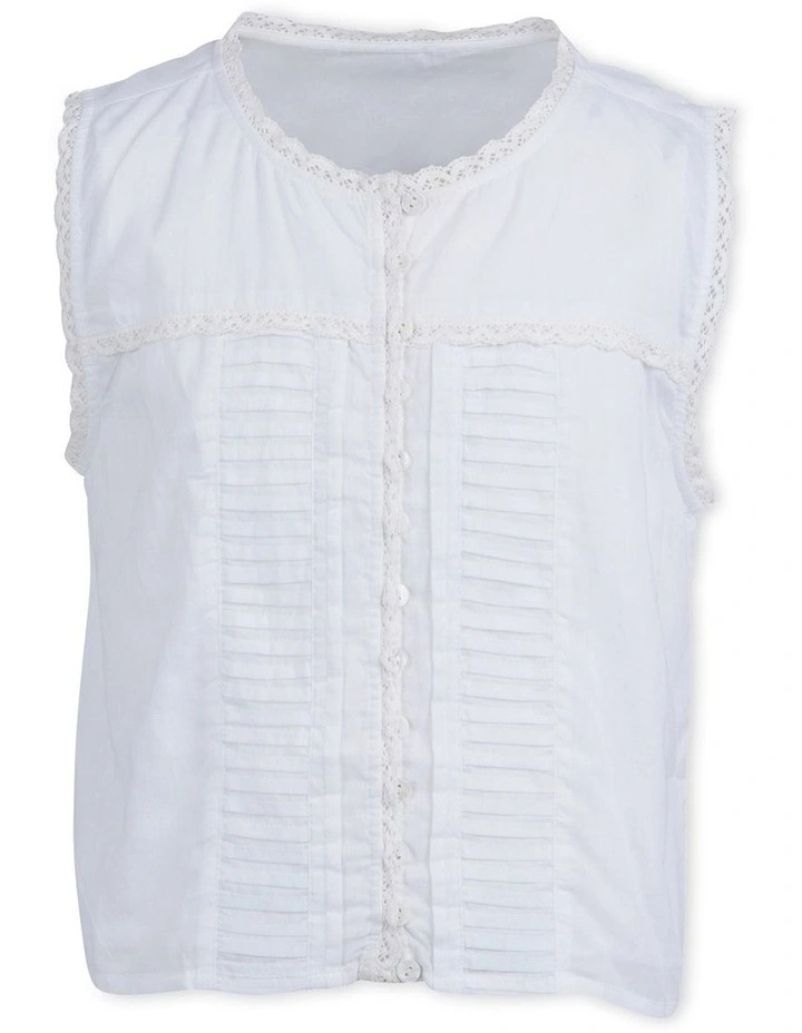 Primrose Top (8-16 Years) in White