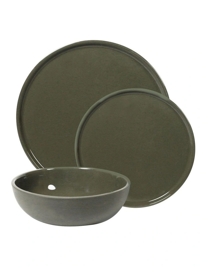 Covet 12 Piece Dinner Set in Sage