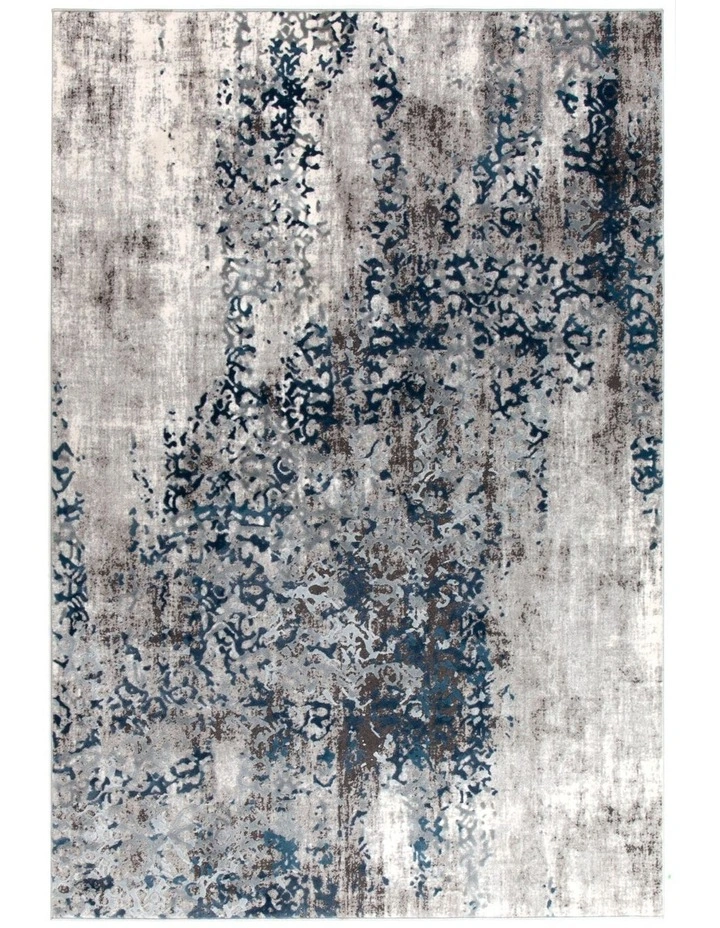 Kendra Casper Distressed Modern Rug in Multi