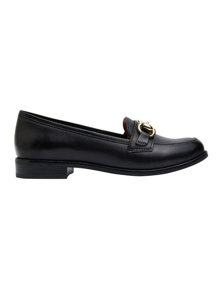 Gala Black Glove Flat Shoes
