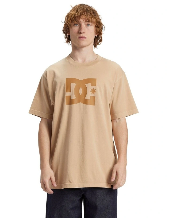 Star Pigment Dye T-shirt in Incense Enzyme Wash
