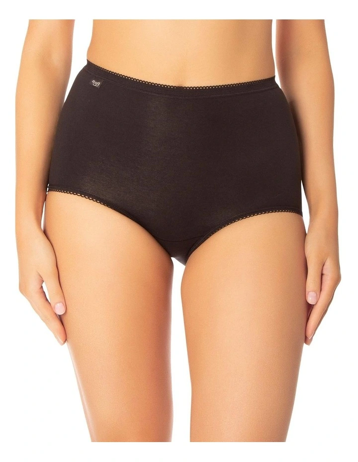 Maxi Brief 2 Pack in Black