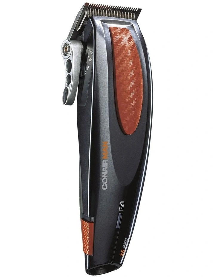 X6 Pro Hair Clipper in Grey/Orange VSM1100A