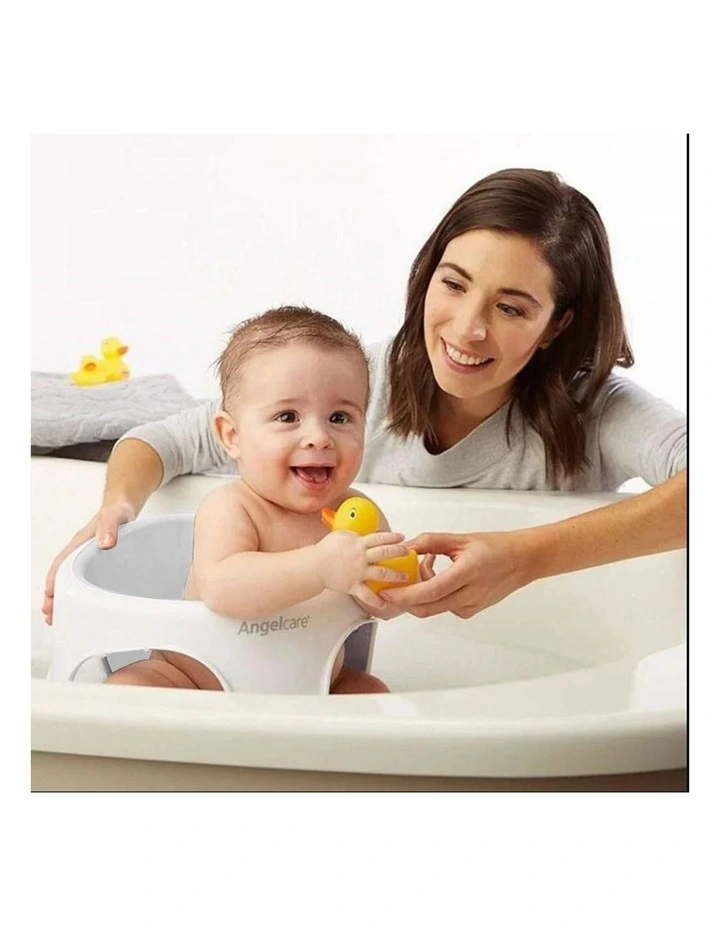 Soft Touch Ring Bath Seat in Grey