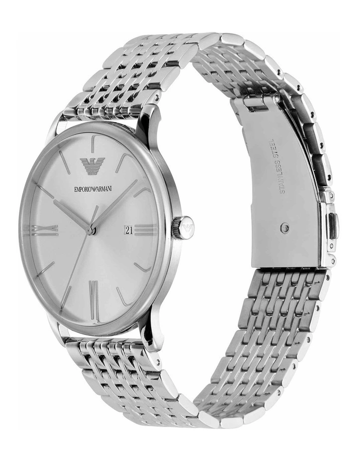Analogue Watch in Silver Tone