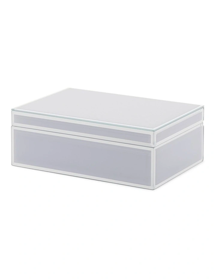 SARA Mist Large Jewellery Box in Pale Blue