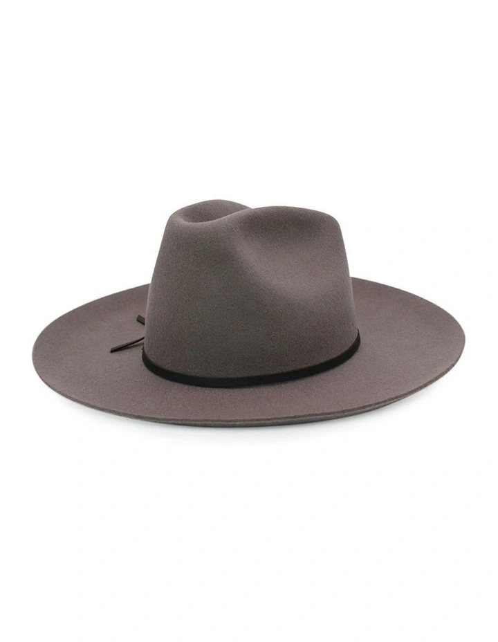 Rawhide Fedora in Mocha