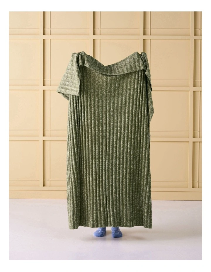 Giverny Throw in Moss
