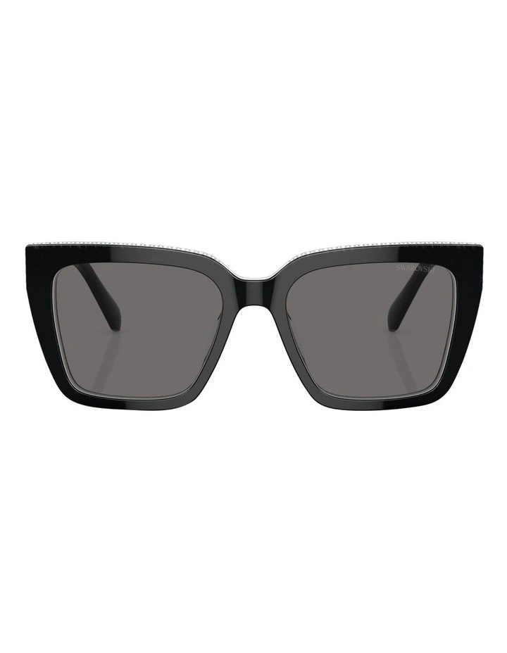 Polarised SK6013 Sunglasses in Black
