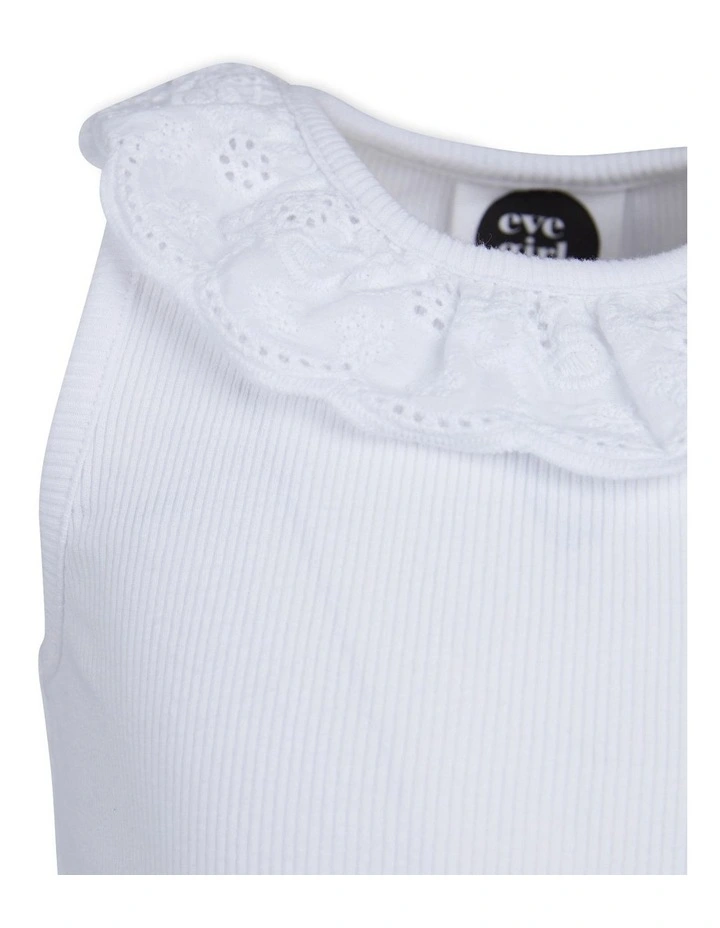 Lily Top (3-7 Years) in White