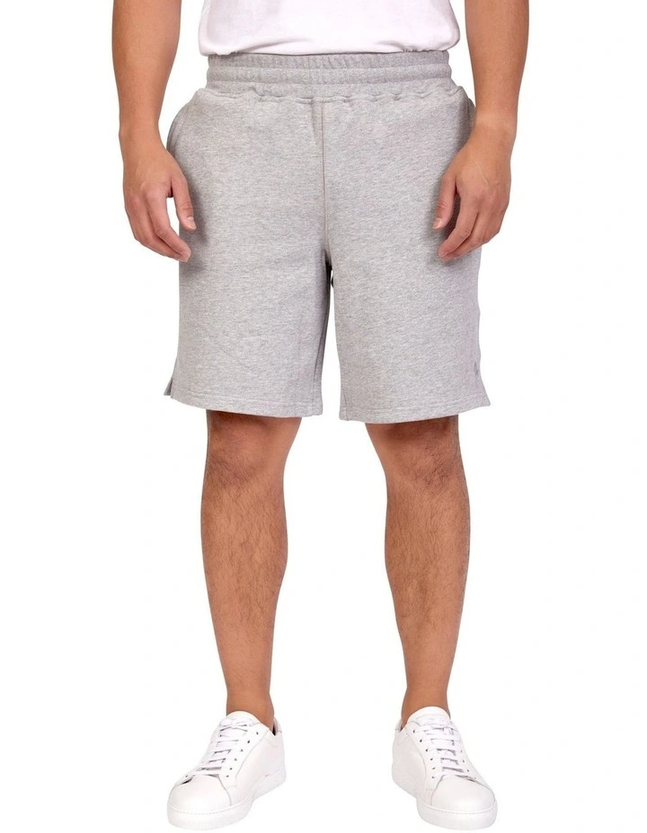 Grant Shorts In Grey Marle