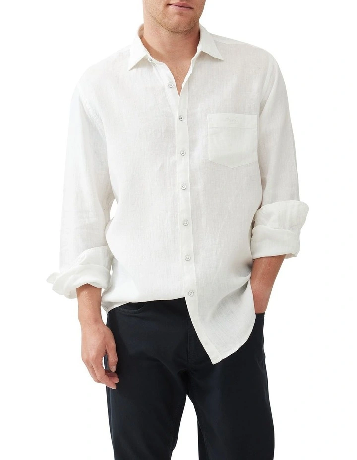 Cable Bay Shirt in Snow