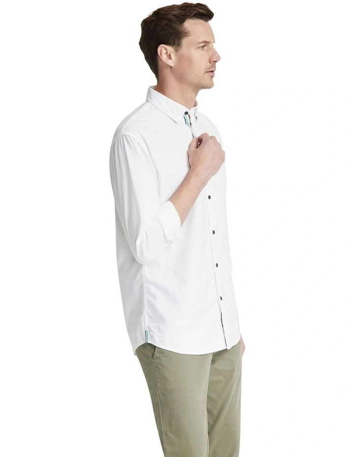 Shoreditch Button Down Shirt in White