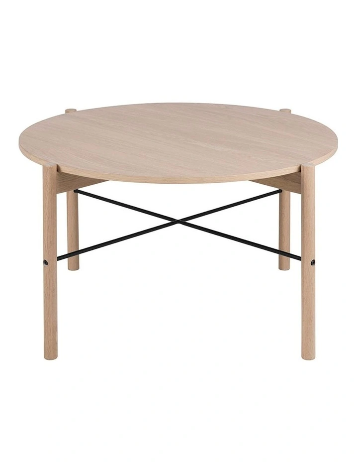 Antal Round Coffee Table 80cm in Oak