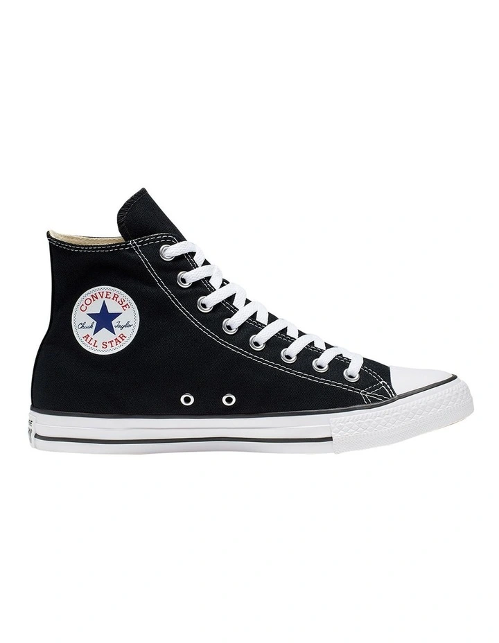 Chuck Taylor All Star Mens Hi-Top Sneaker in Black