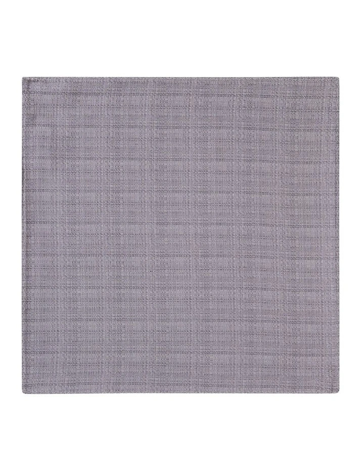 Texture Pocket Square in Grey