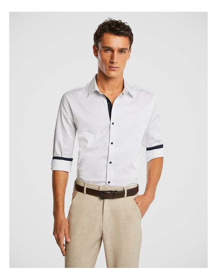 Boka Slim Shirt in White
