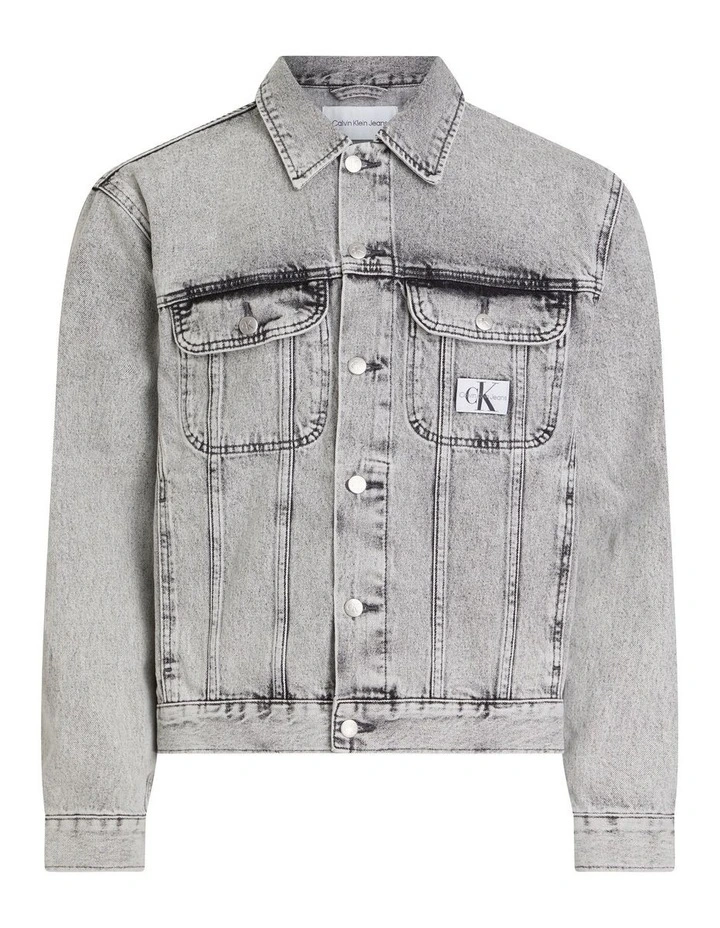 Regular 90s Jacket in Denim/Grey