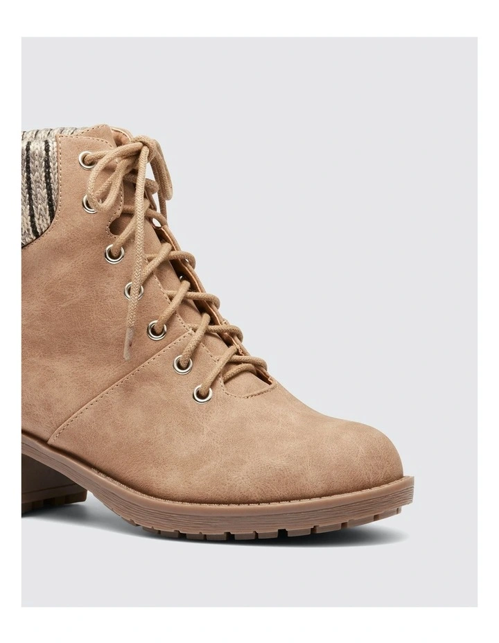 Kavala Ankle Boot in Taupe
