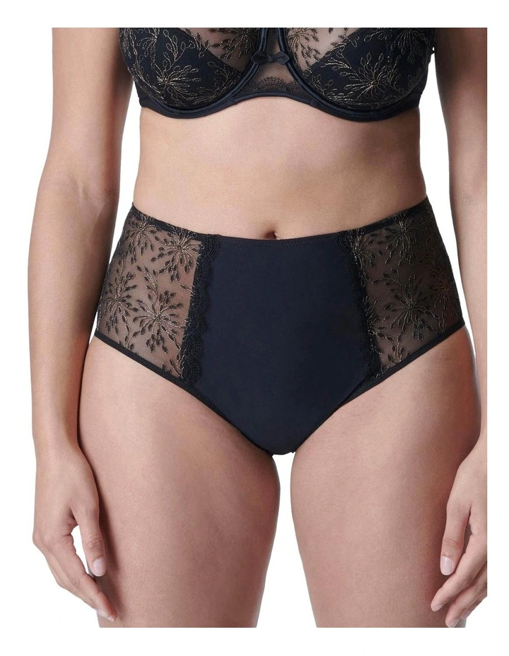 Singuliere Culotte Brief in Black