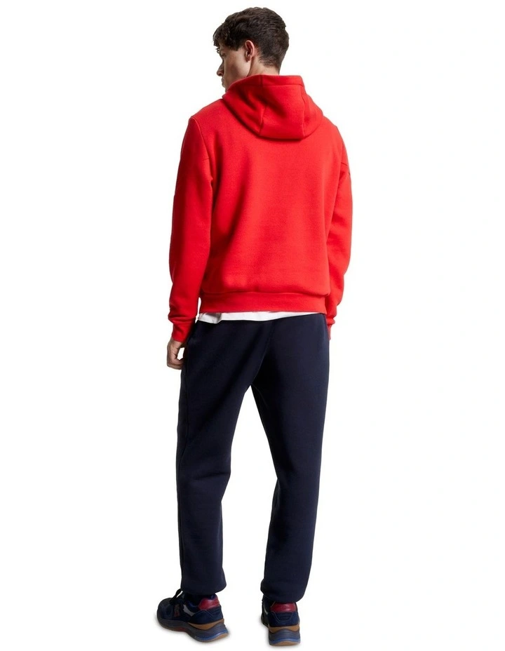 Sport Graphic Logo Hoodie in Orange