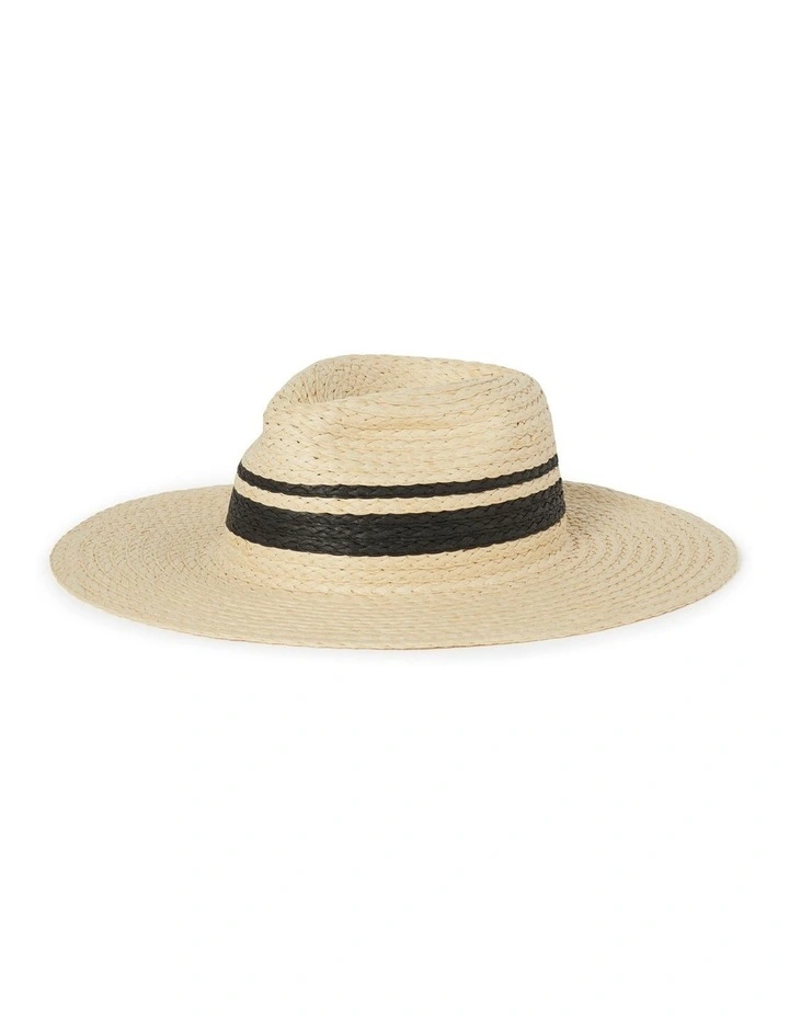 Daisy Straw Hat in Natural