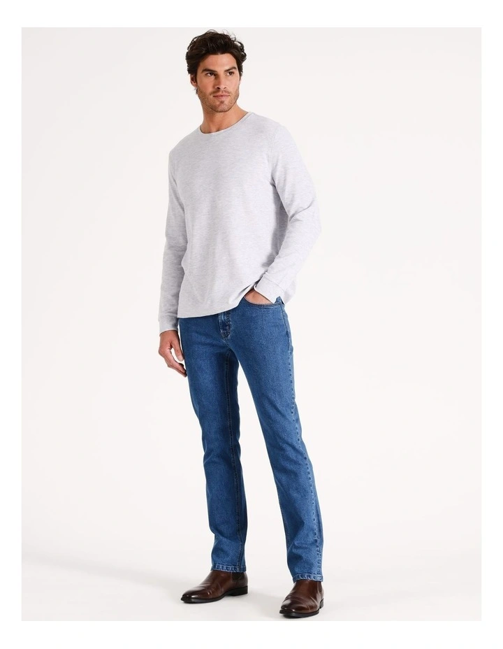 Dylan Regular Straight Jean Stonewash
