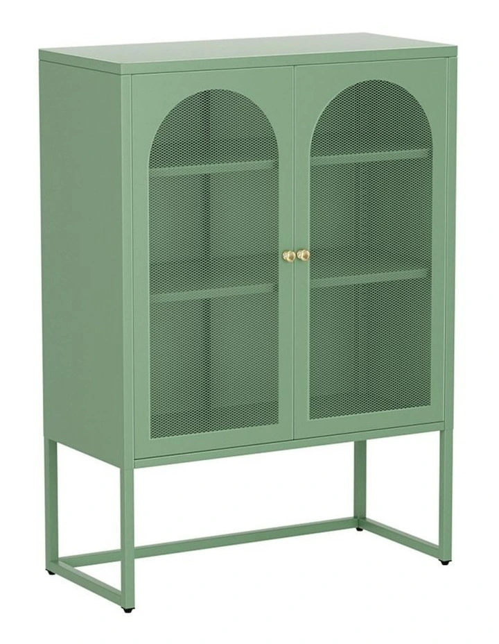 Buffet Sideboard Metal Cabinet in Elma Green