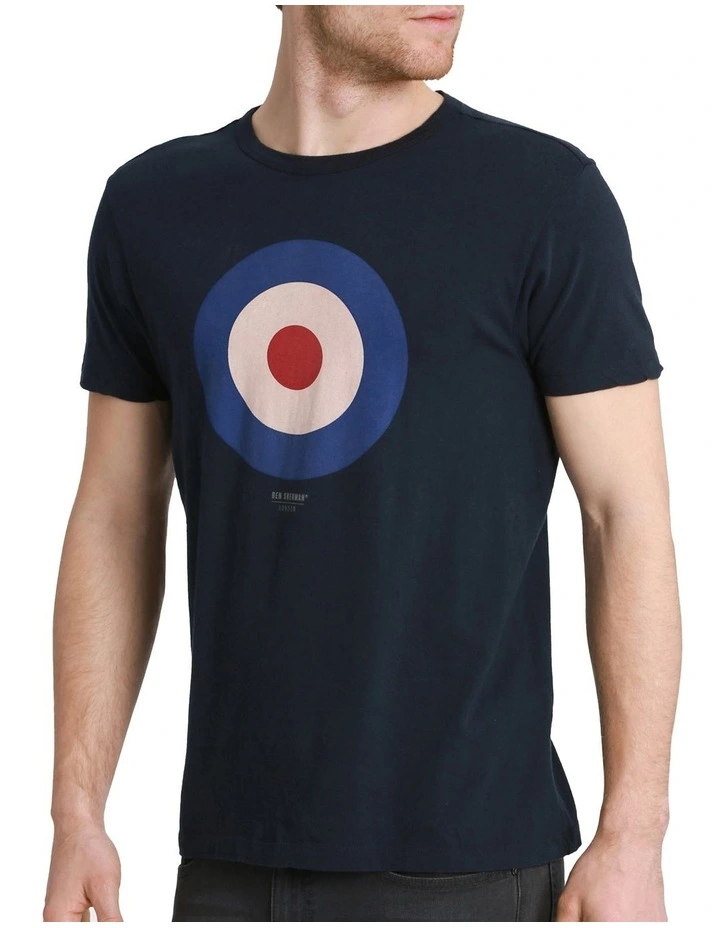 Target Cotton T-Shirt Navy