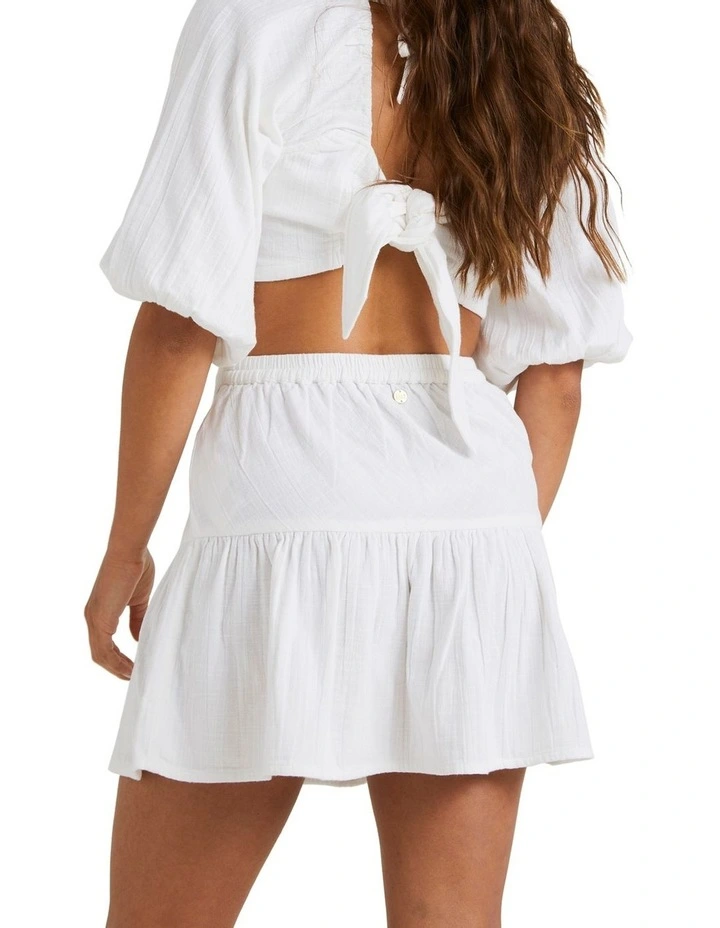 Del Solet Skirt in White