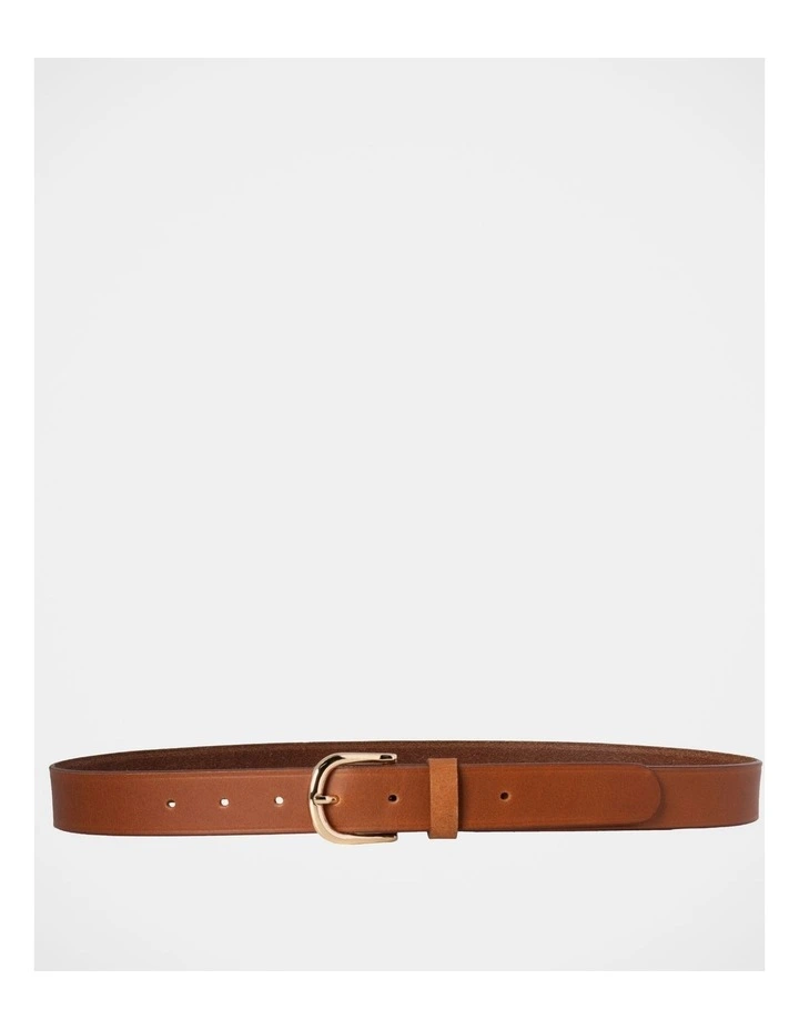 Adelaide Leather Belt in Tan