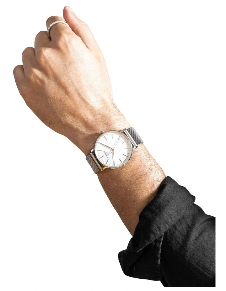 Everytime T1434101101100 Watch in Silver