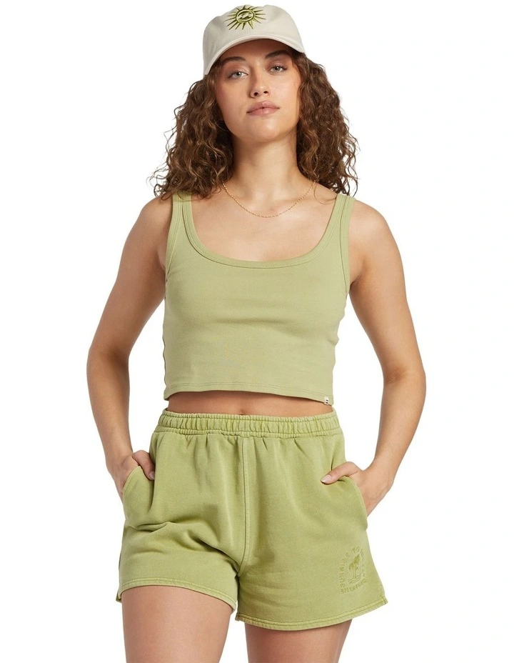 Sun Goddess Top in Avocado