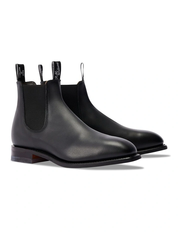 Dynamic Flex Craftsman Shoes in Black